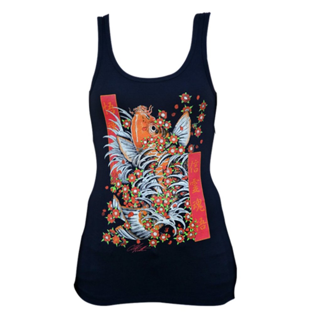 LAST CHANCE!! Enlightenment Black Tank Top Tattoo Art NWT S-XL